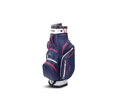 Time For Golf - vše pro golf - Big MAX cart bag dri lite silencio 2 organizer modro červený