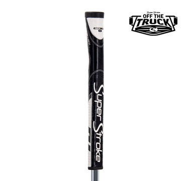 Time For Golf - vše pro golf - SuperStroke grip putter OFF THE TRUCK - ZENERGY PISTOL LOCK 1.0 černá Bílá