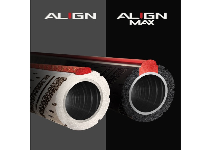 TimeForGolf - Golf Pride grip Multicompound Cord ALIGN MAX Midsize šedo černá