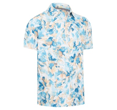 TimeForGolf - Callaway pánské polo X-Ray Floral Stretch Fabric Sustainable L